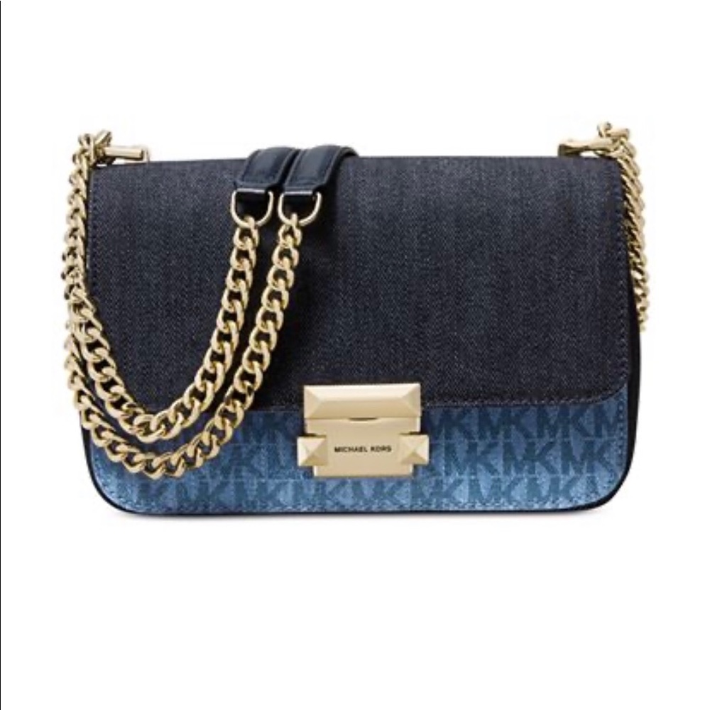 Michael Kors Sloan denim Shoulder Bag
